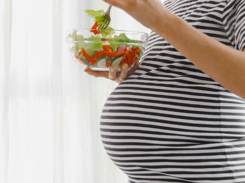 alimentación saludable durante la gestación